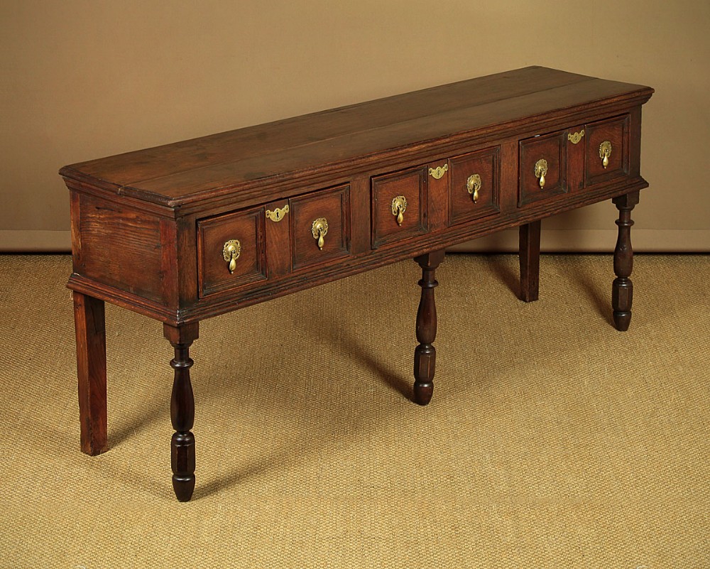 18th.c. Oak Dresser Base c.1760.