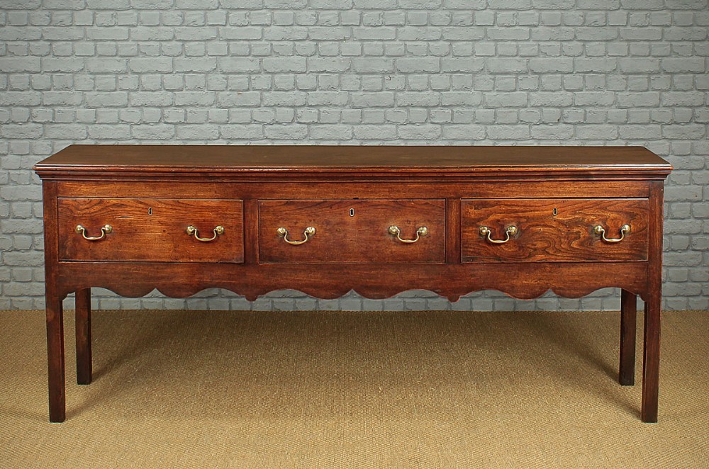 Elm Welsh Dresser Base c.1800.