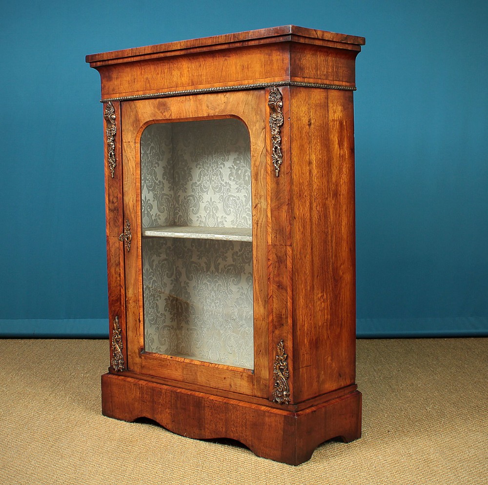 Walnut Pier Cabinet c.1870.