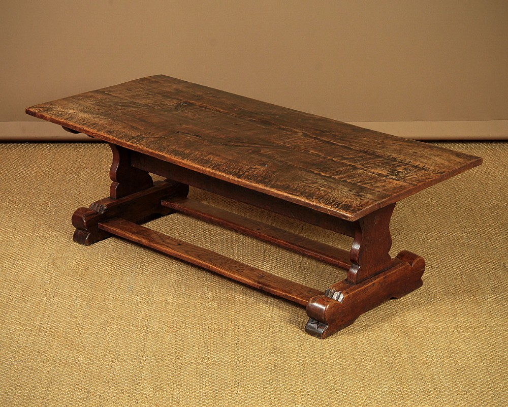 18th.c. Style Oak Coffee Table c.1900.
