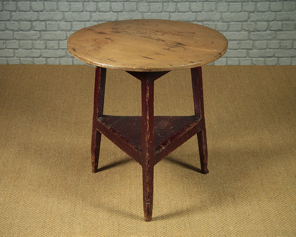 Welsh Pine Cricket Table c.1840.