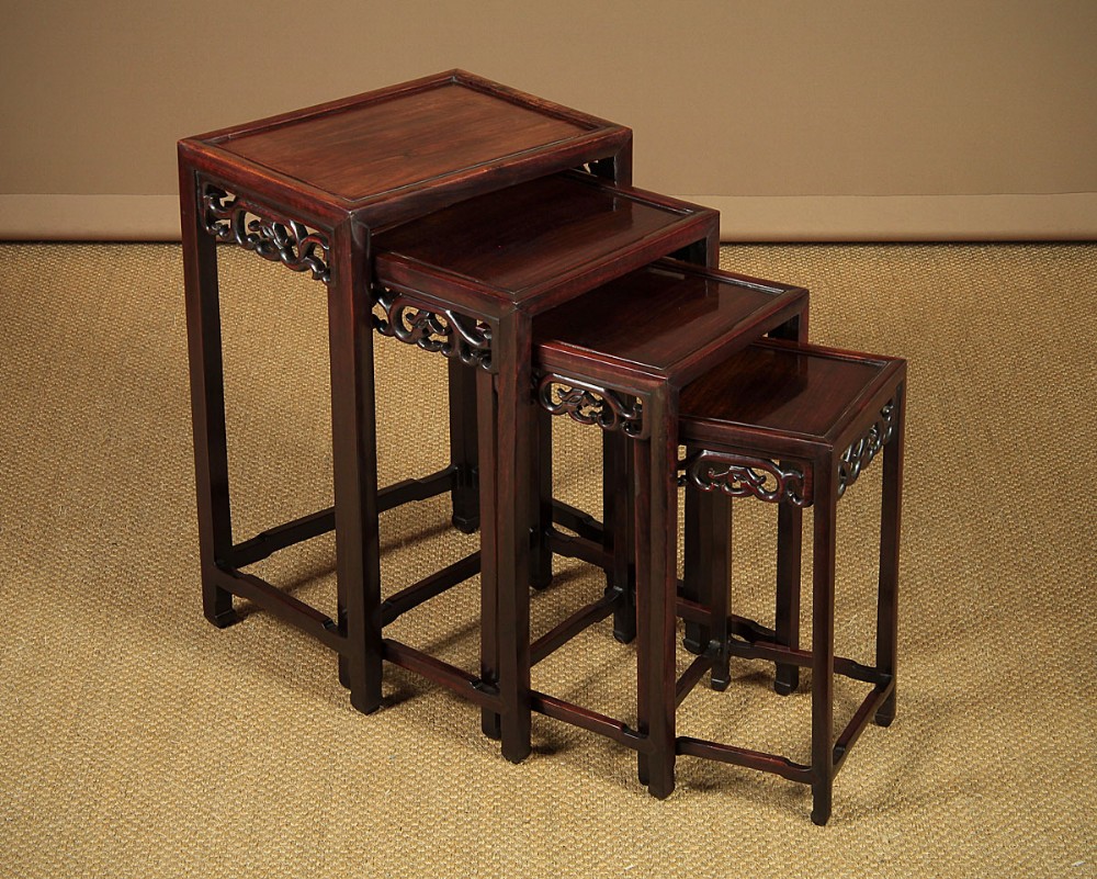 Oriental Quartetto Nest of Table c.1920.
