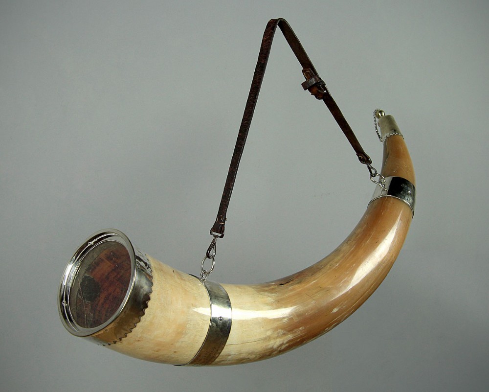 Horn Trophy of the Battle of Magdala c.1868.