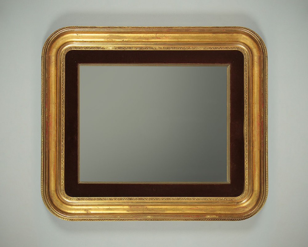 Late 19th.c. Gilt Frame Mirror c.1880.
