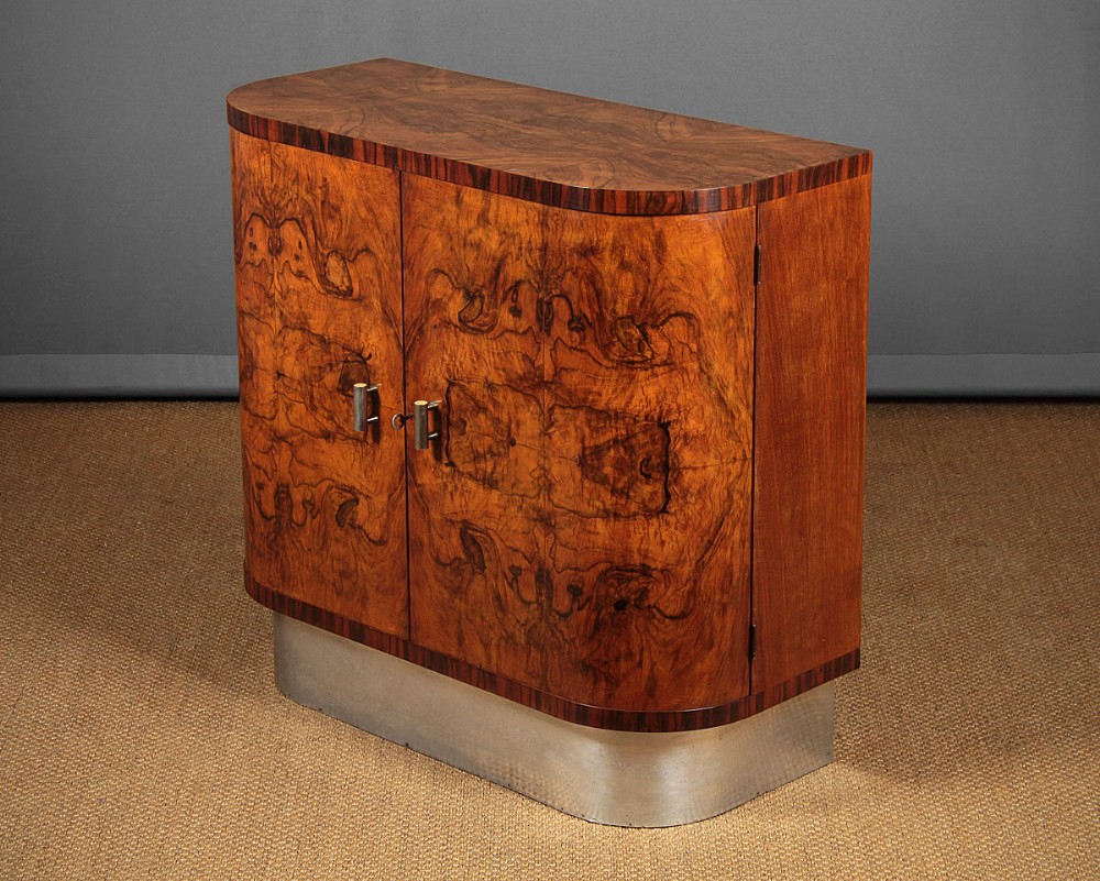 Art Deco Cocktail Cabinet c.1930.