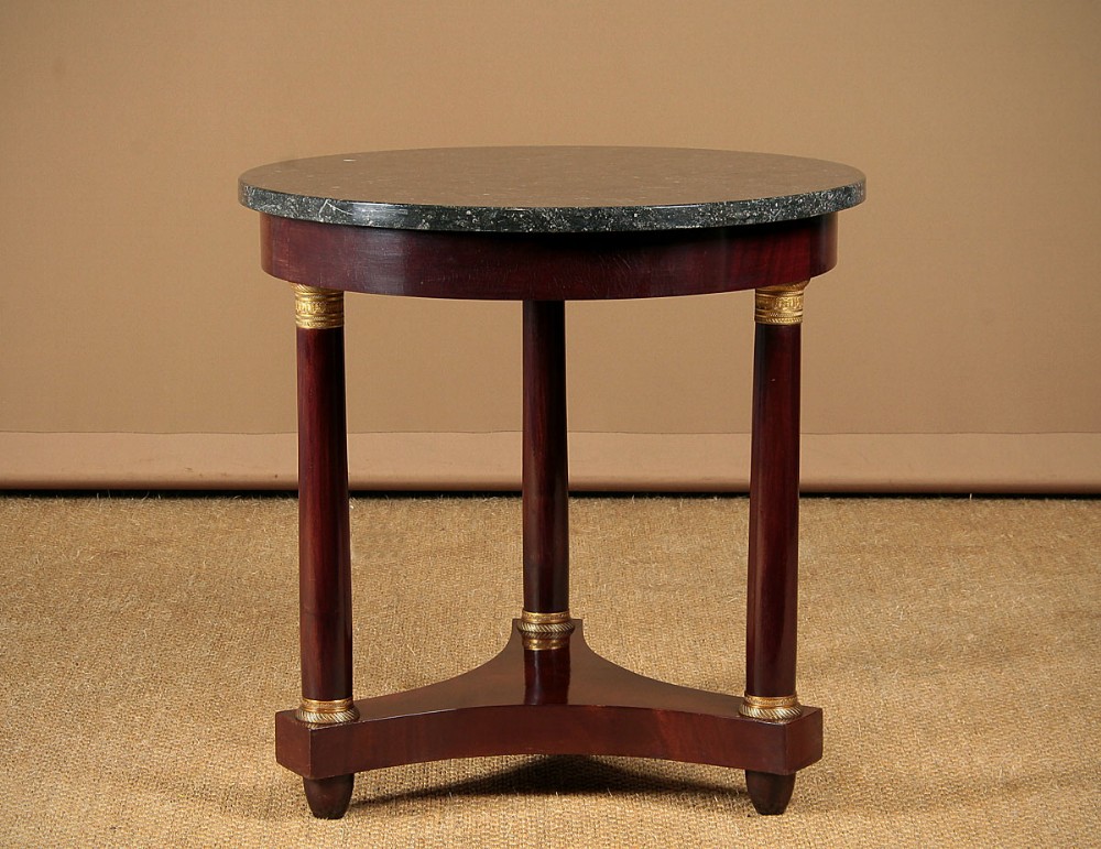Small Empire Style Gueridon or Wine Table c.1930.