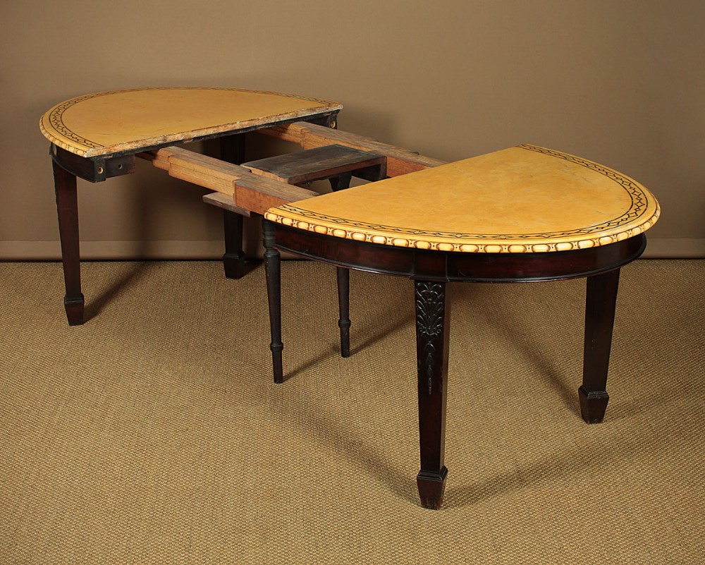 Extending Marble Top Centre Table by Waring & Gillow of Paris c.1910.