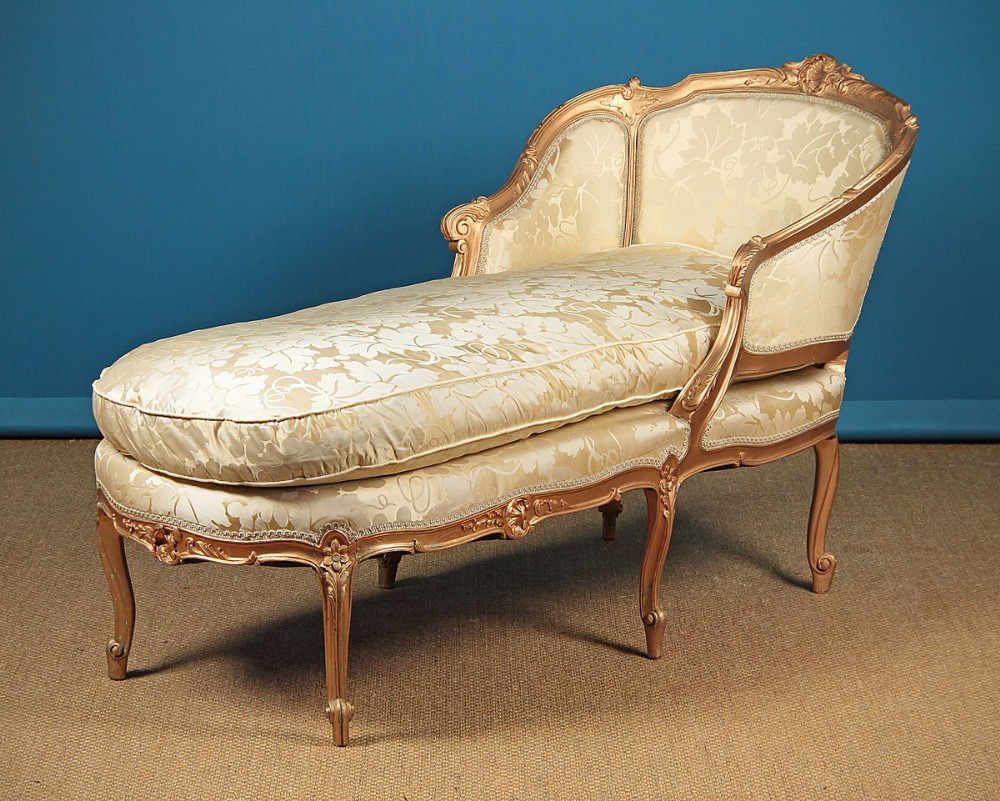 Gilded Chaise Longue c.1910.