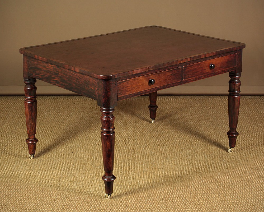 William IV Library Table c.1830.