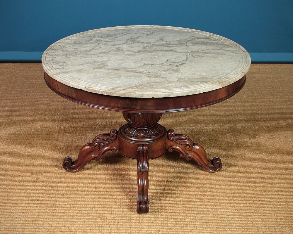 Marble Top Gueridon Centre Table c.1840.