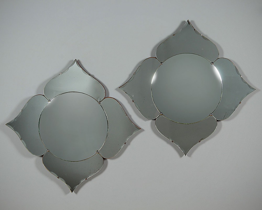 Pair of Art Deco Mirrors c.1930.