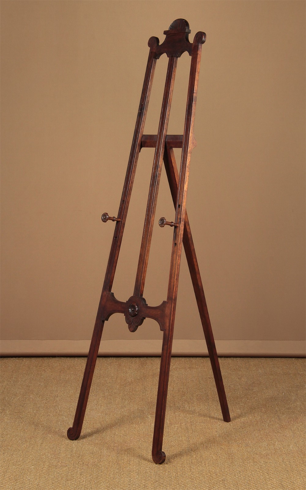 Walnut Display Easel c.1920.