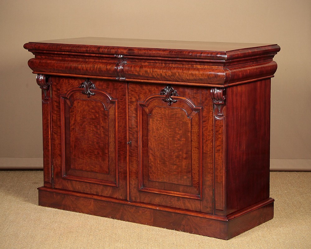 Large Mahogany Chiffonier Side Cabinet c.1860.