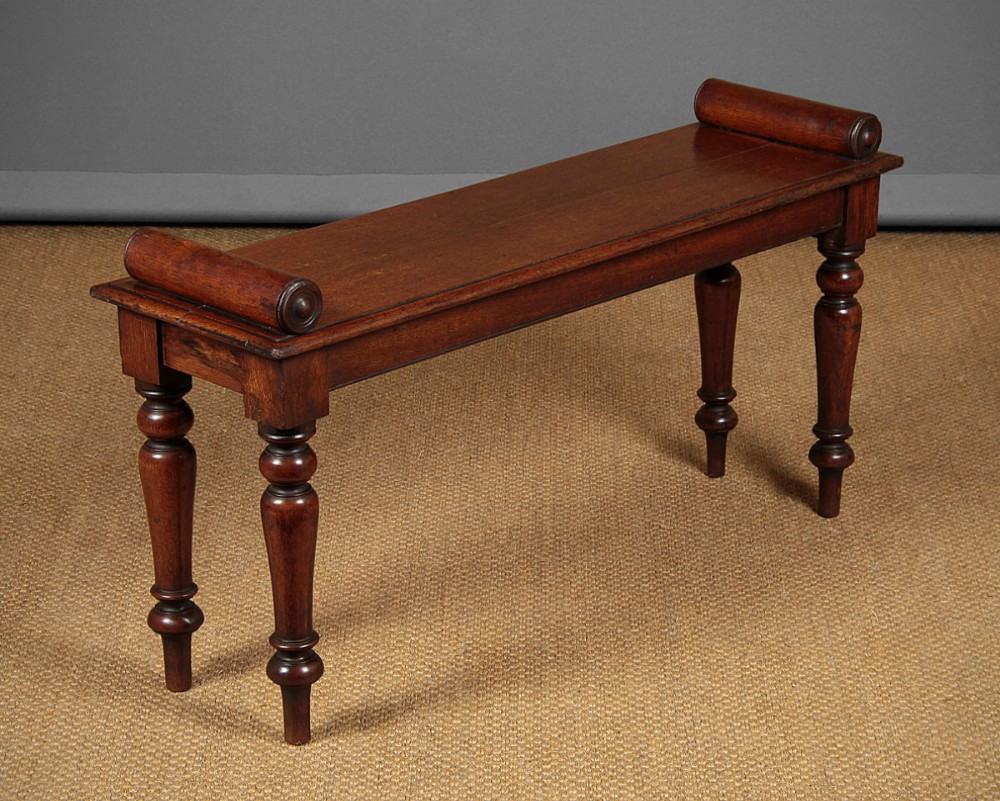 Late 19th.c. Oak Bench  c.1870.