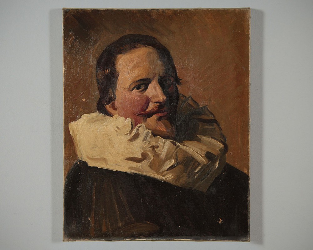 Oil on Canvas Portrait of a Gentleman c.1900.