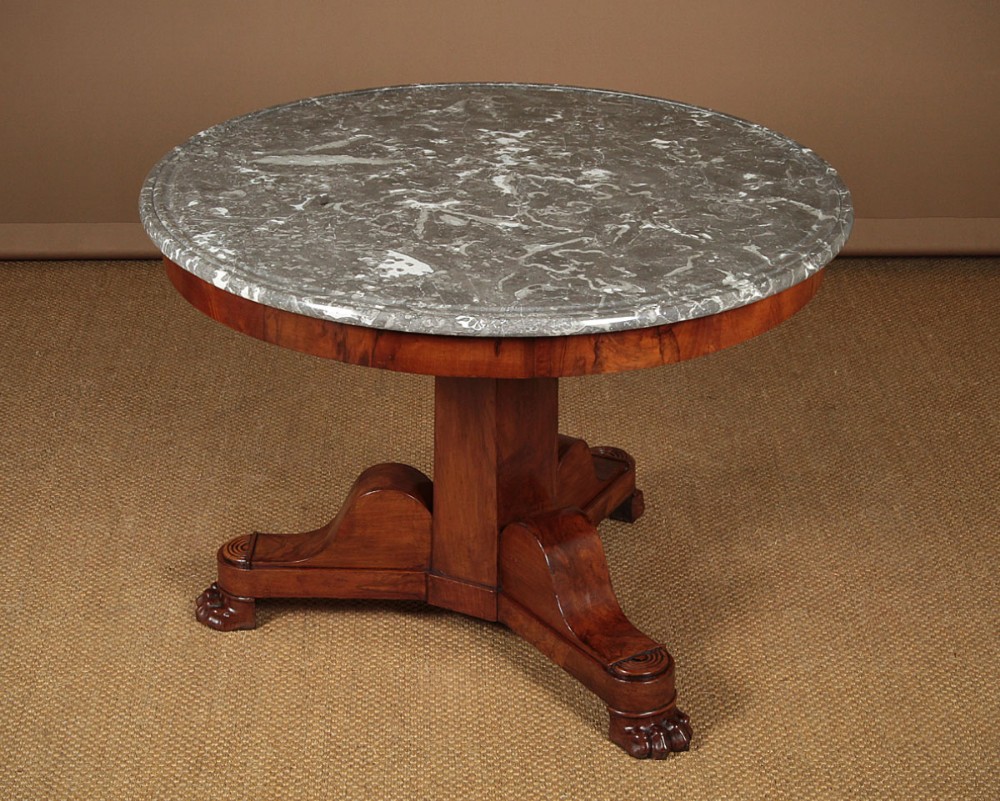 Marble Top Gueridon Centre Table c.1860.
