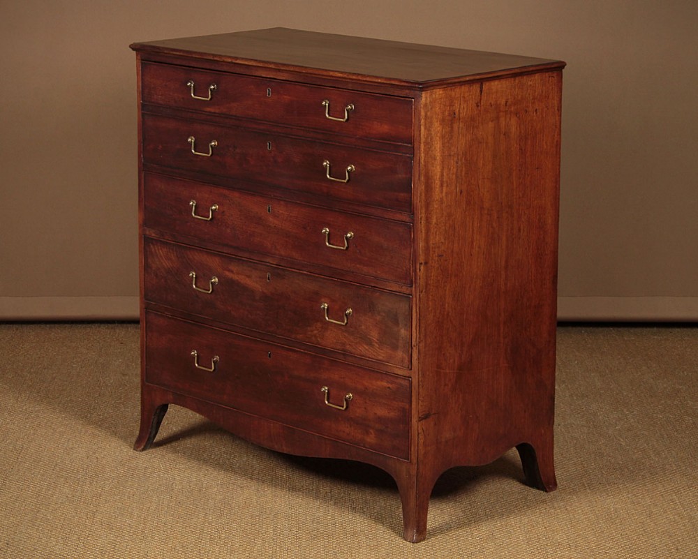 19th.c. Mahogany Secretaire Chest Of Drawers c.1820. 