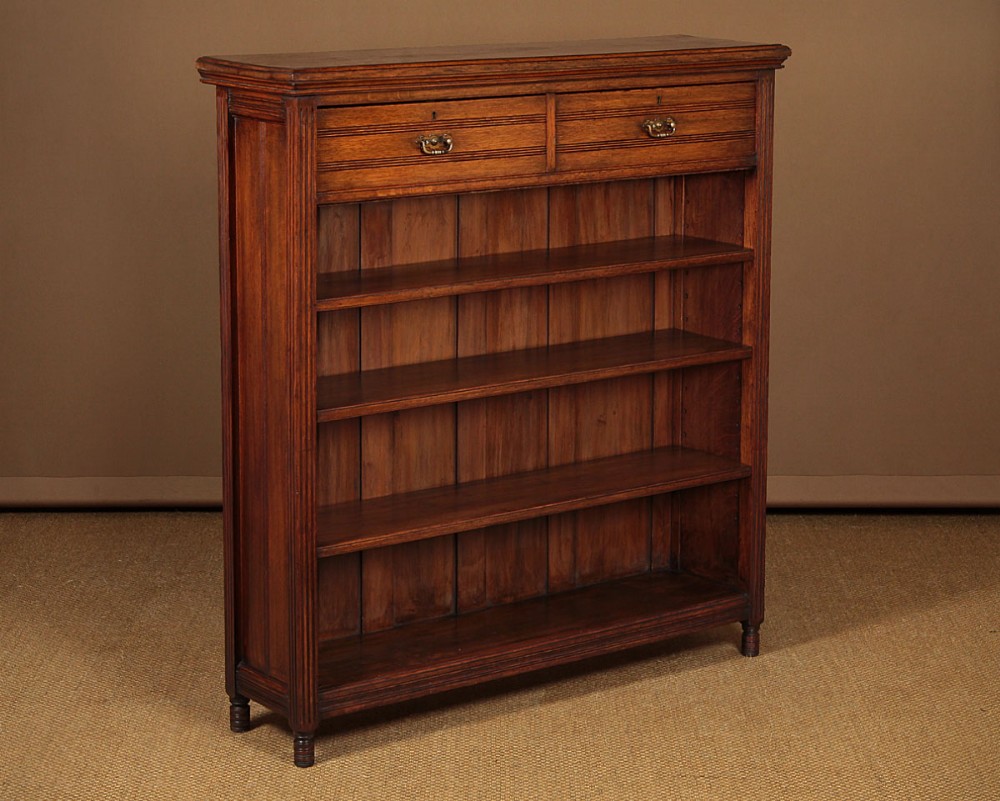 Edwardian Oak Bookcase c.1910. 