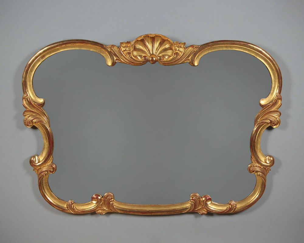 Large Carved & Gilded Mirror c.1930.