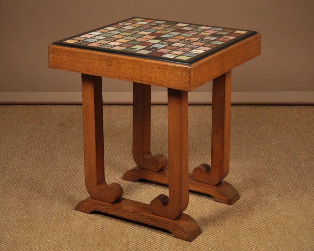 Art Deco Marble Specimen Top Table c.1930.