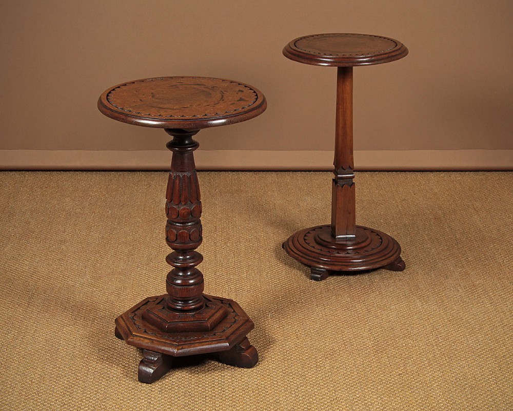 Two 19th.c. Welsh Oak Wine Tables c.1870.