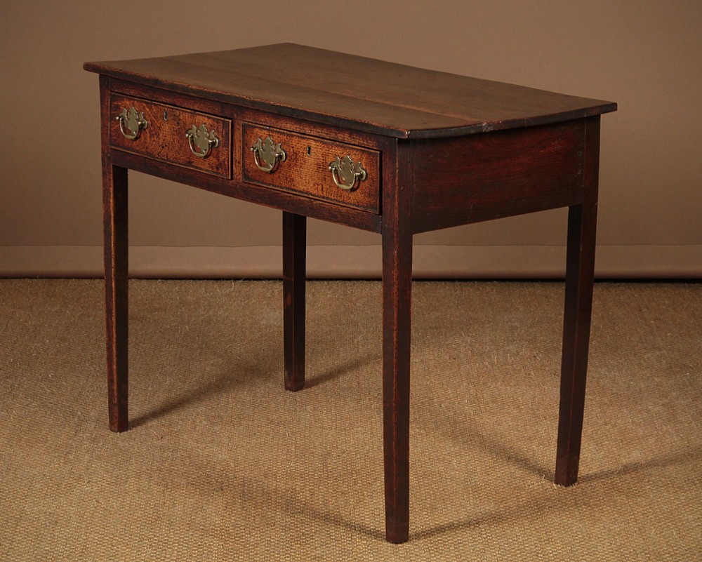 Georgian Oak Side Table c.1800.