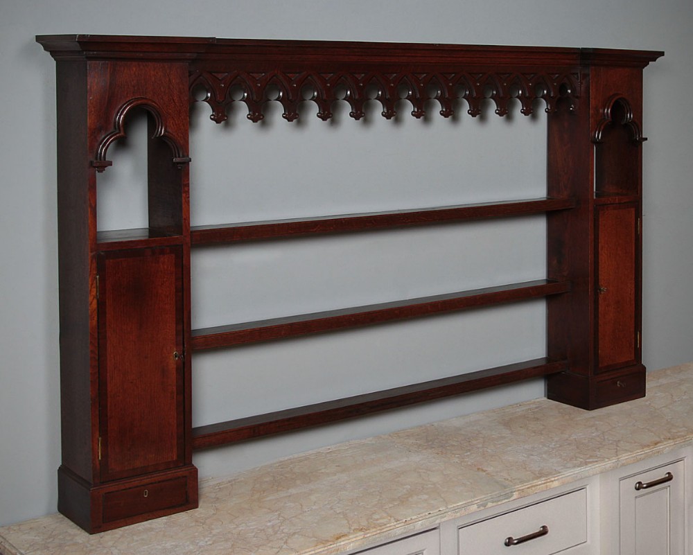 Kitchen Dresser Plate Rack c.1820.