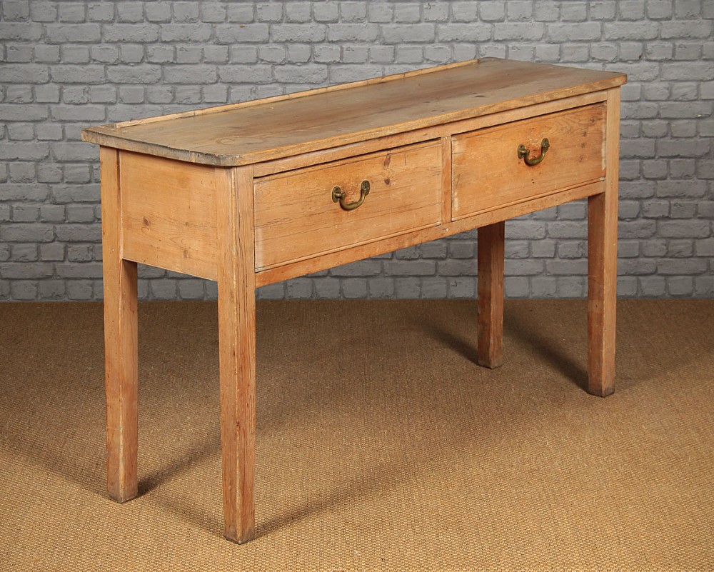 Small Pine Kitchen Dresser Base c.1890