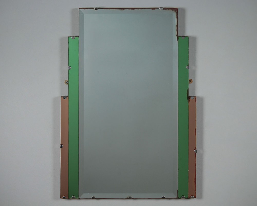 Small Art Deco Wall Mirror c.1930.