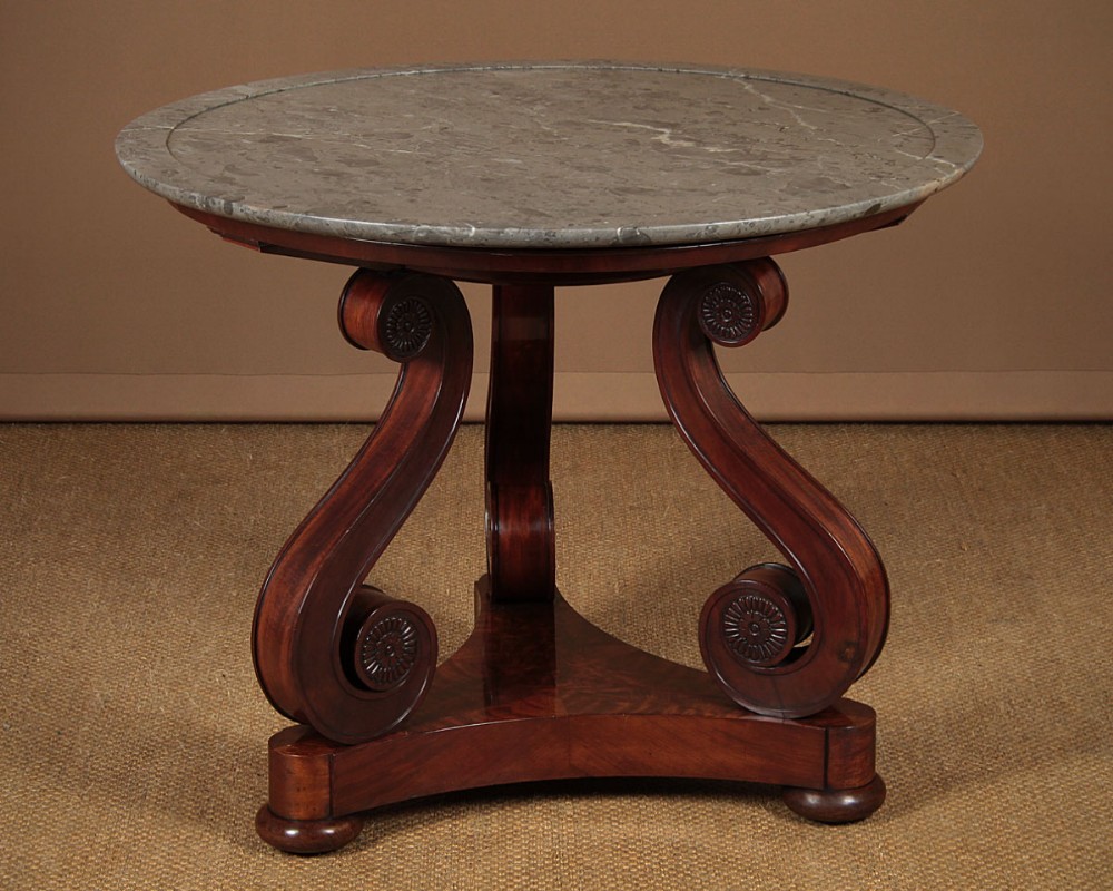 Marble Top Gueridon Centre Table c.1860.