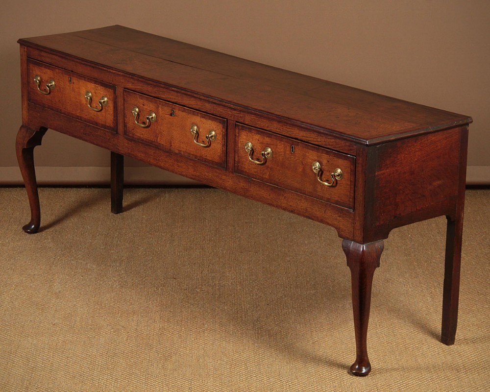 Georgian Oak Dresser Base c.1810.
