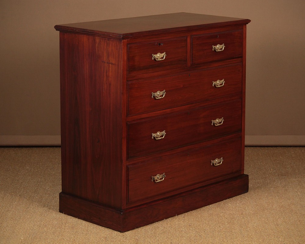 Walnut Chest of Drawers c.1910
