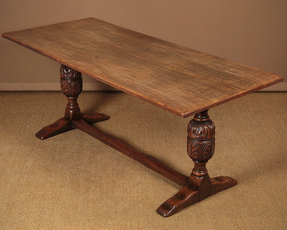 Oak Refectory Dining Table c.1930.