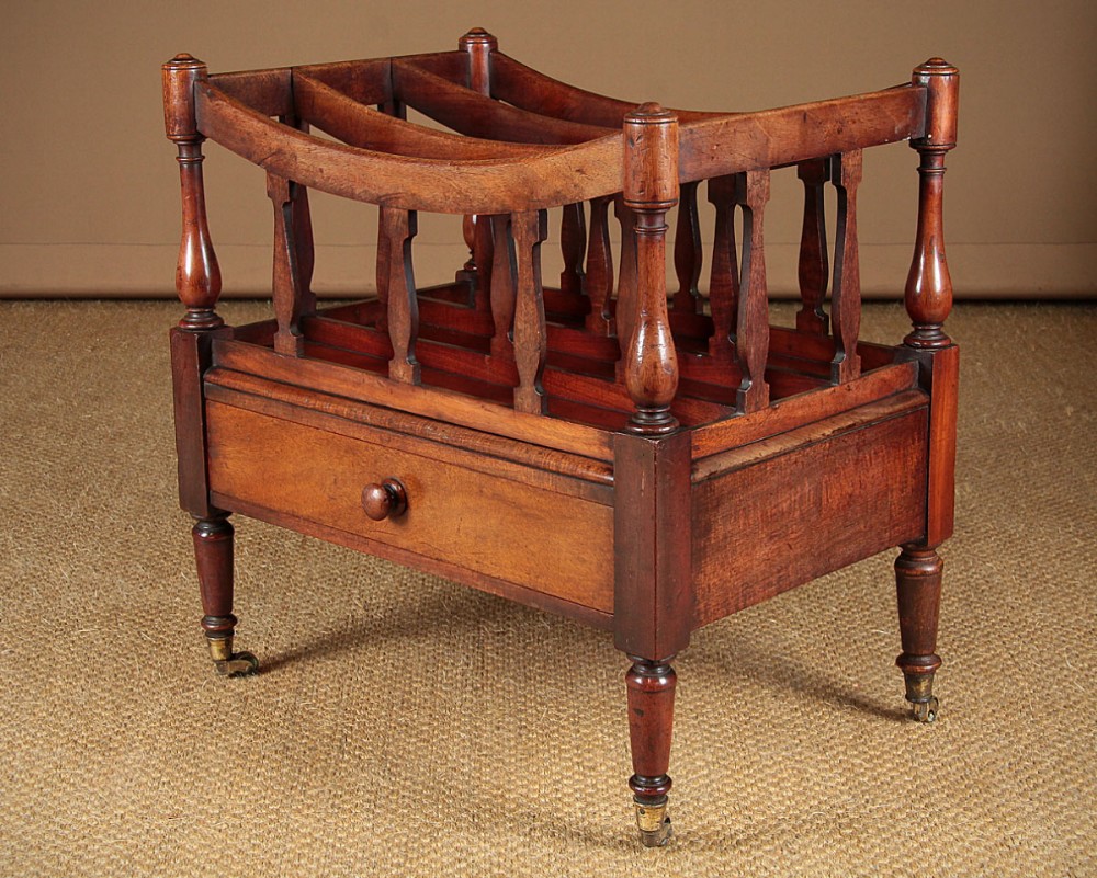 Mahogany Canterbury c.1850.