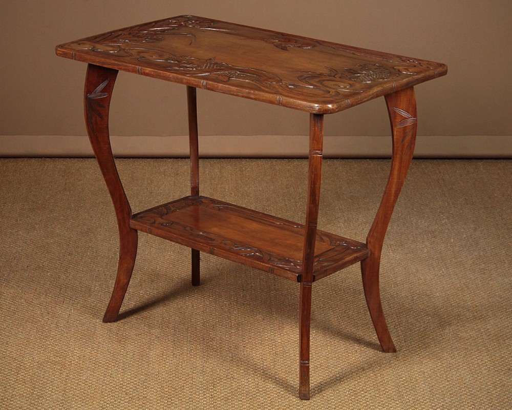 Liberty & Co. Two Tier Japanese Side Table c.1910