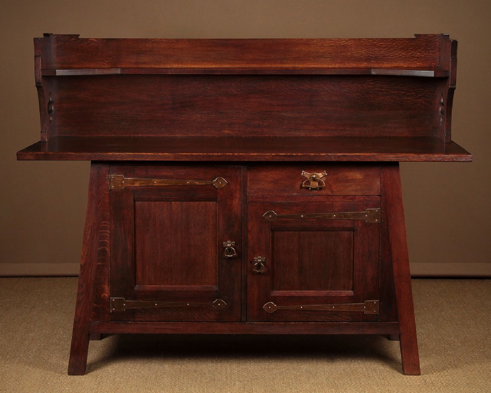 Arts & Crafts Oak Sideboard by Liberty & Co. c.1895.