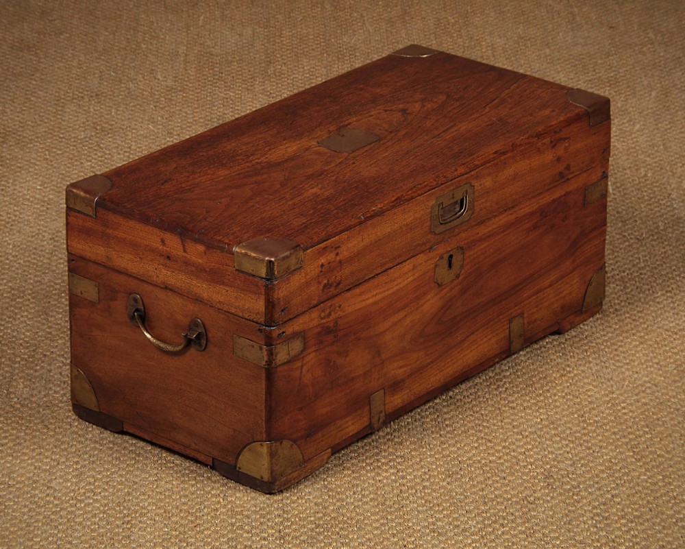 Miniature Camphorwood Campaign Chest c.1880