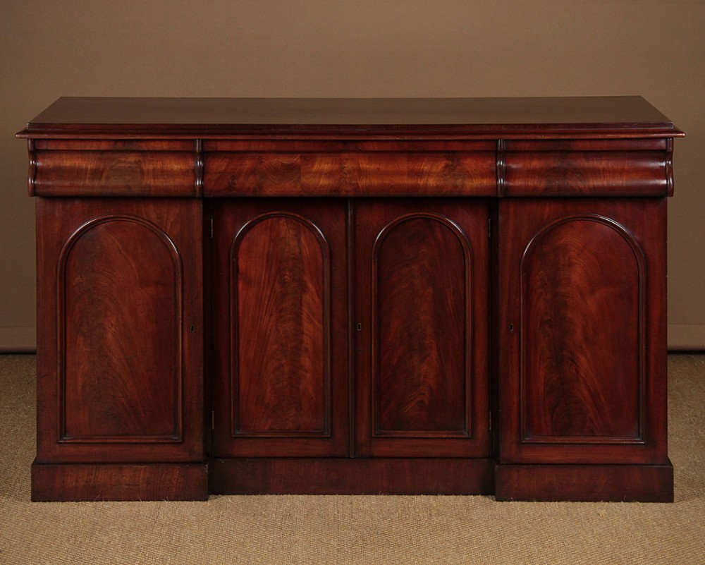 Four Door Mahogany Sideboard c.1860