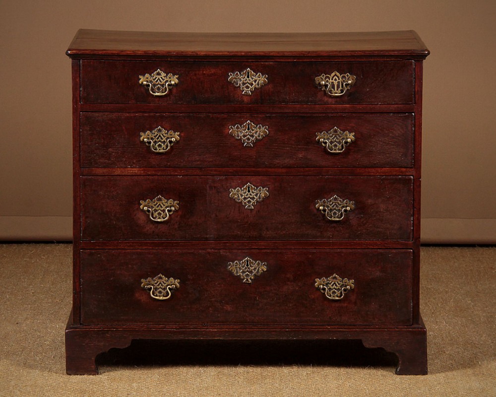 Small Georgian Oak Chest of Drawers c.1780