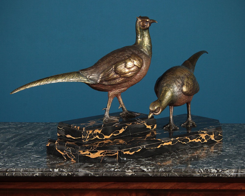 Art Deco Pheasant Sculpture c.1930