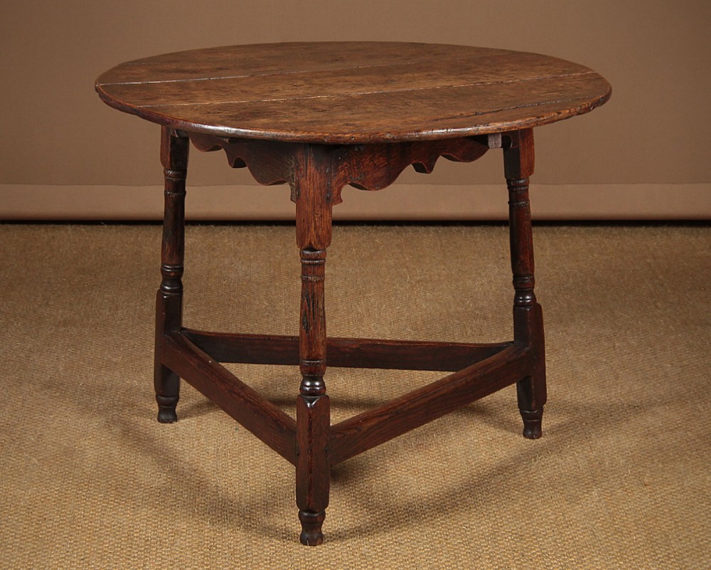 Oak Cricket Table c.1810