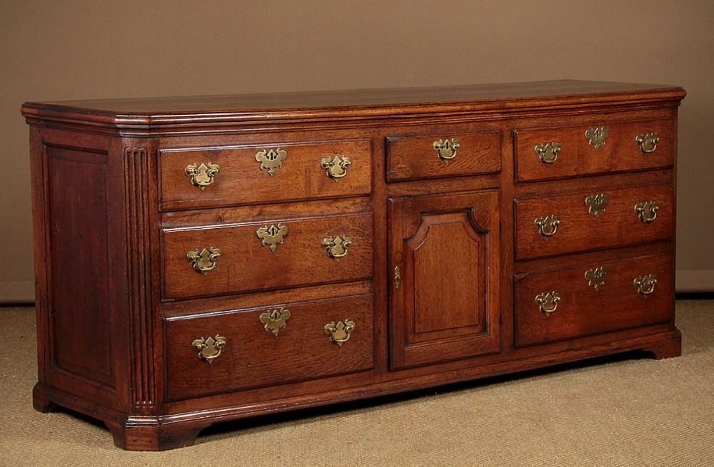 Oak Dresser Base c.1810