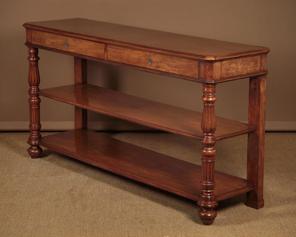 Three Tier Mahogany Buffet Sideboard c.1890