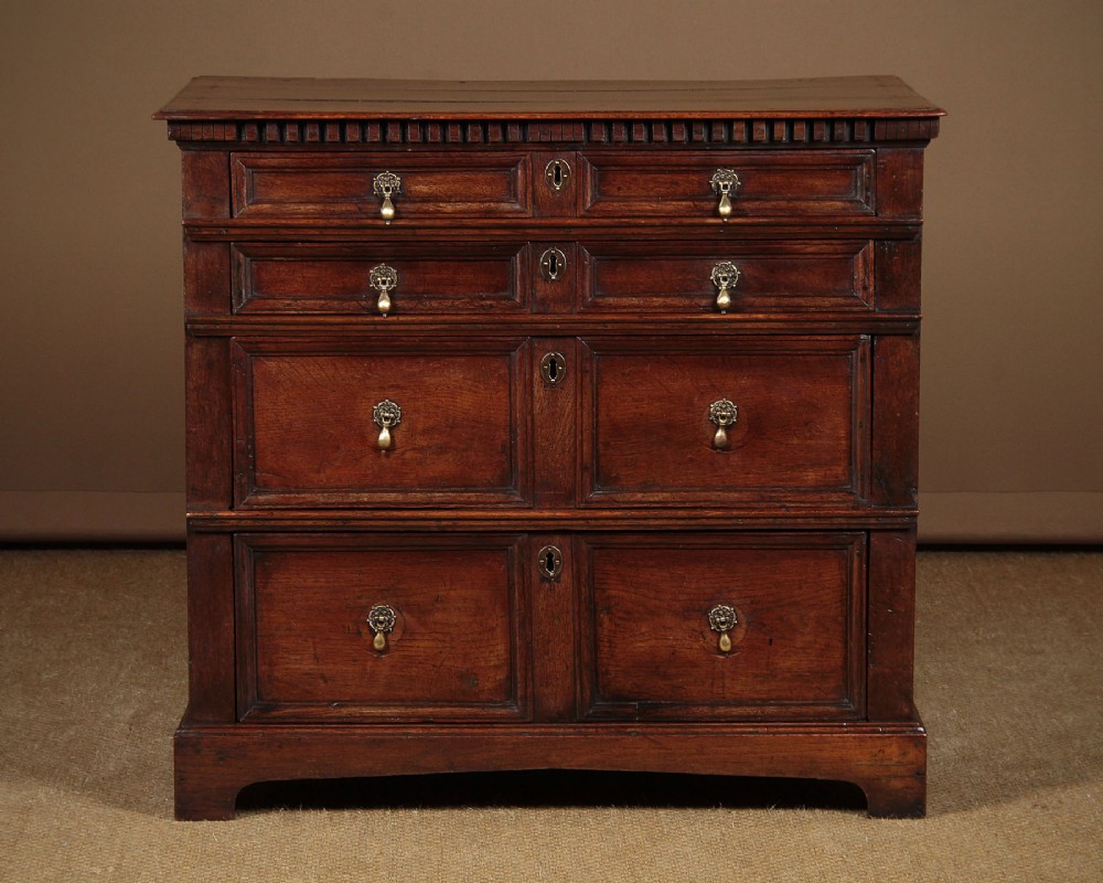 18th.c. Oak Chest of Drawers c.1790.