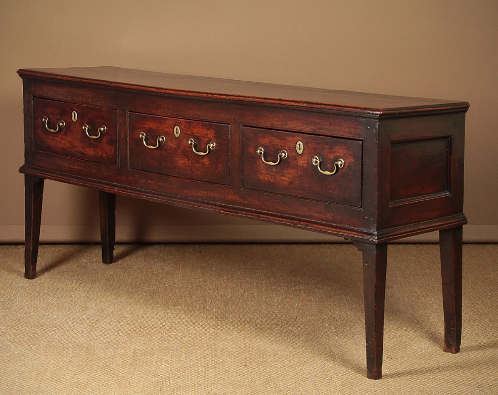 Elm Dresser Base c.1790