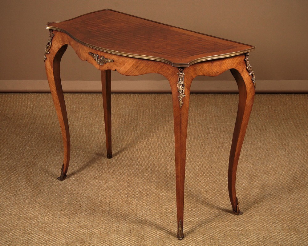 Brass Mounted Console Table c.1930