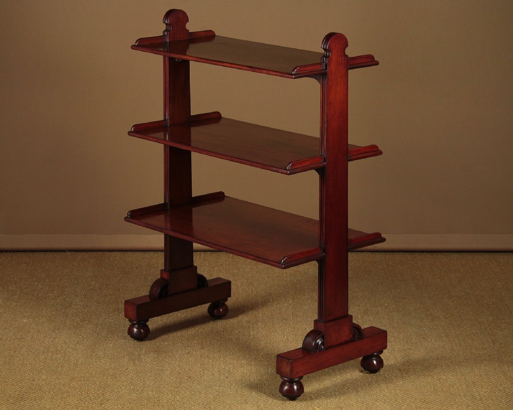 Irish Mahogany Dumb Waiter c.1835