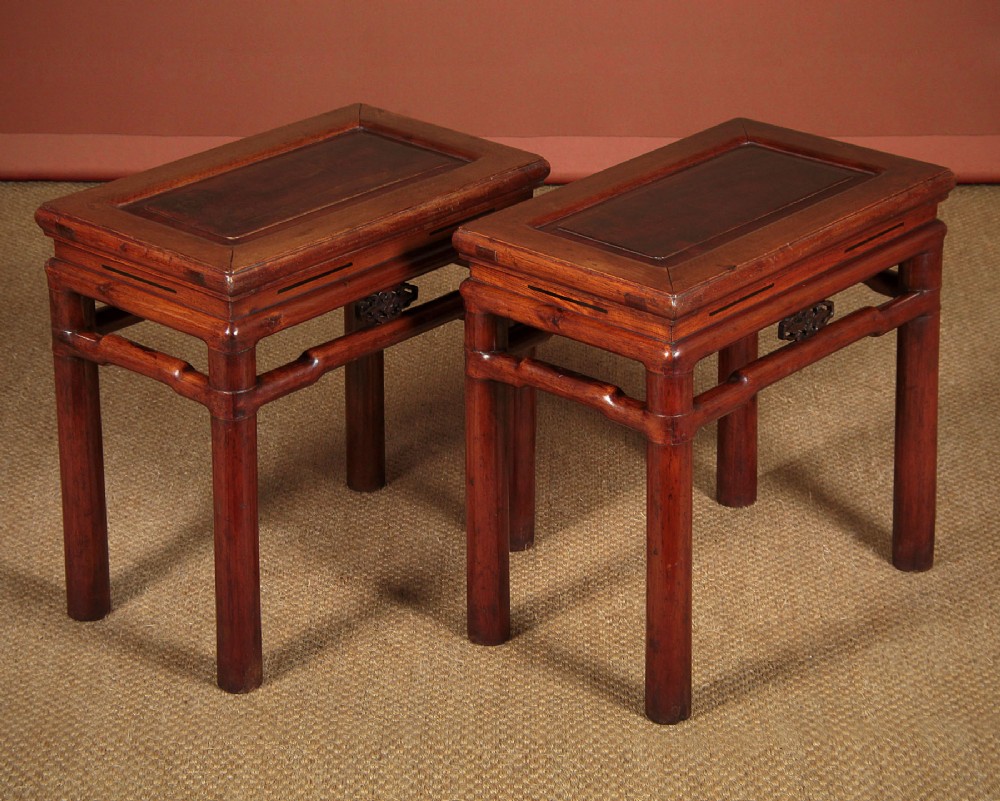 Pair of Chinese Side Tables c.1920