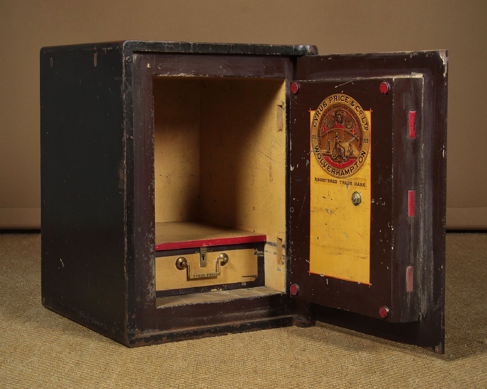 Steel Safe by Cyrus Price & Co. c.1890