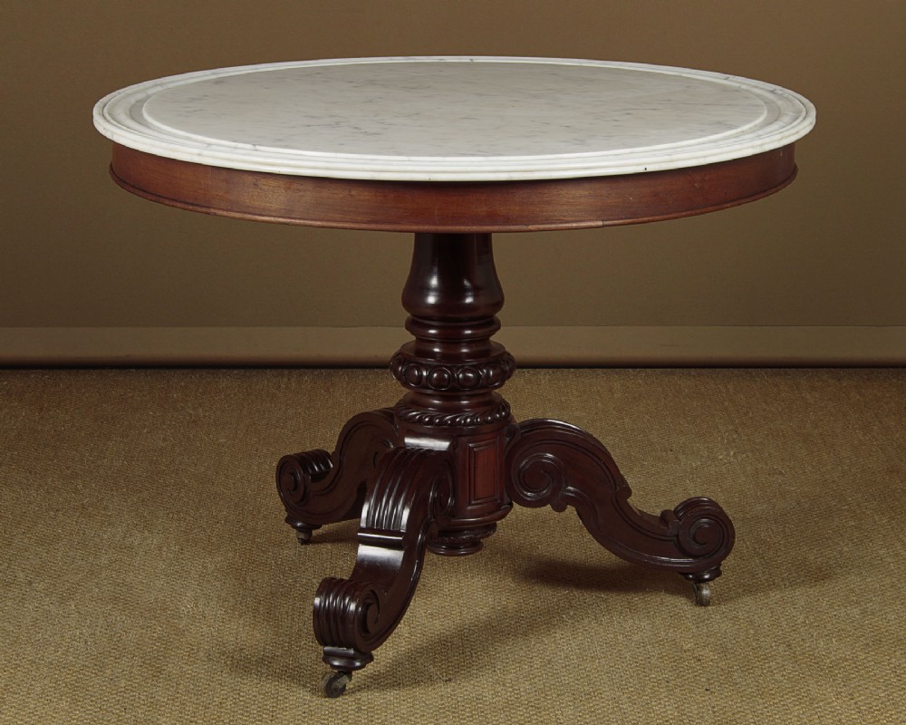 Marble Top Gueridon Centre Table c.1860